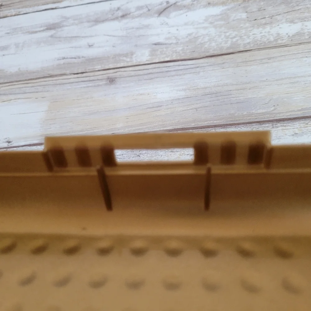 Spacemaker Pencil Box Blue & Gold Made In USA